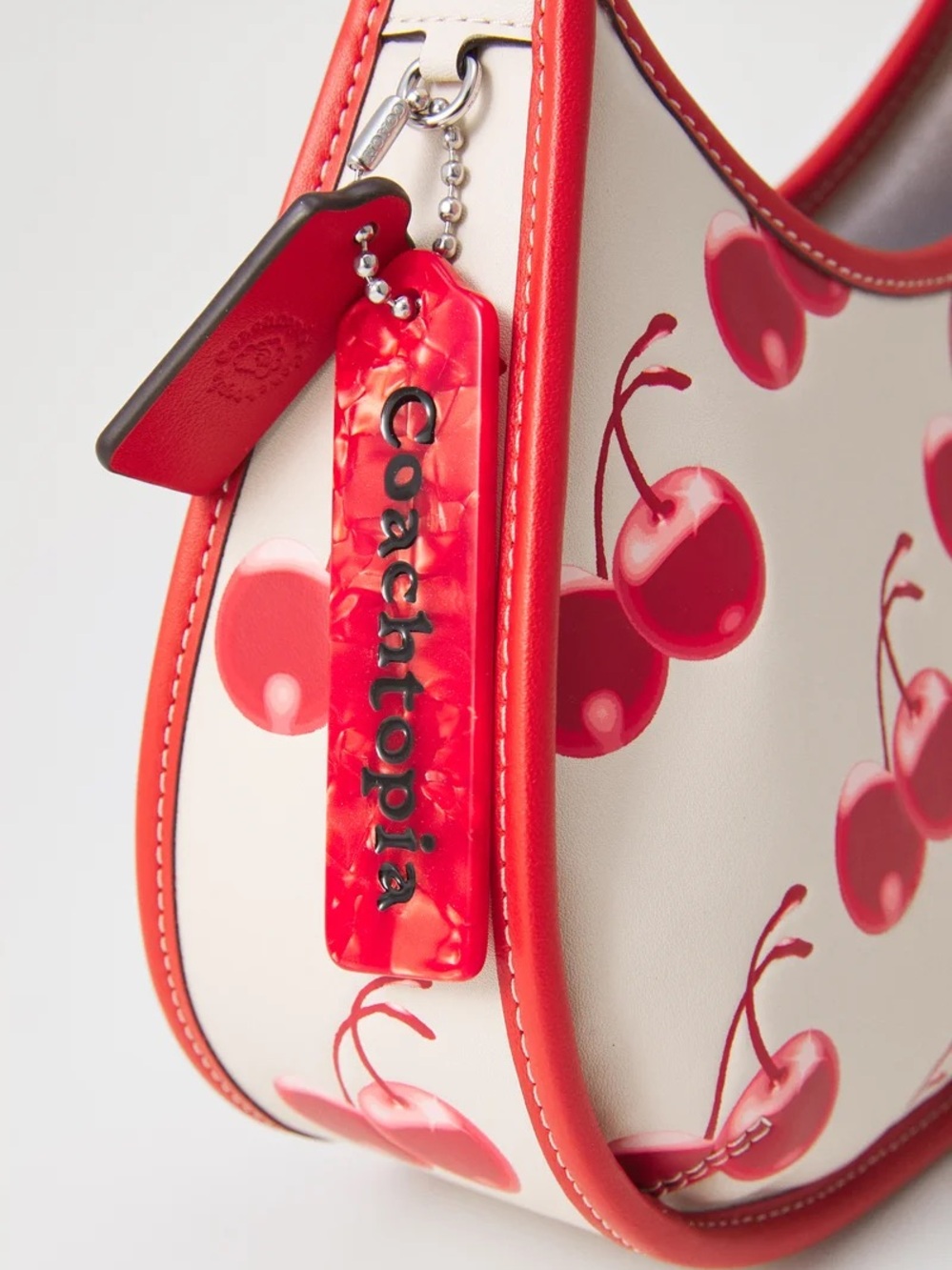 NWOT Coach/Coachtopia Ergo in Red Cherry Print (Discontinued by Coach)🍒🍒🍒